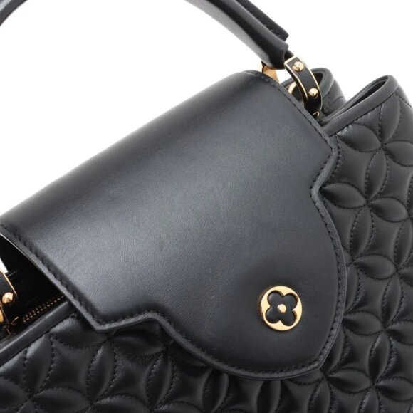 Louis Vuitton Monogram Flower Capucines MM Black - Picture 13 of 15